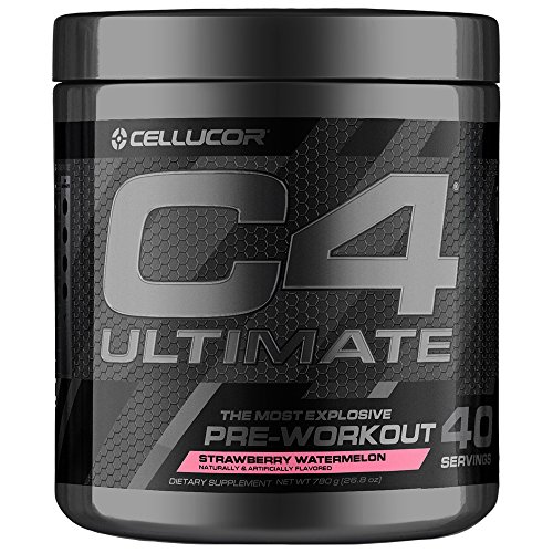 Book Cover C4 Ultimate Pre Workout Powder Strawberry Watermelon | Sugar Free Preworkout Energy Supplement for Men & Women | 300mg Caffeine + Beta Alanine + Creatine | 40 Servings