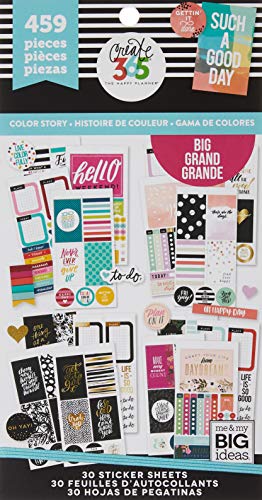 Book Cover Me & My Big Ideas Big Colour Story Stickers, Multi-Colour