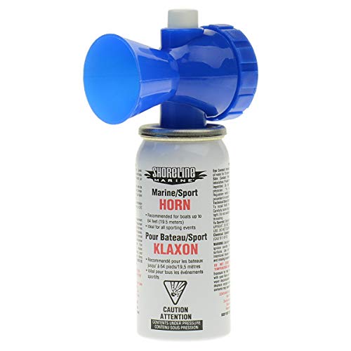 Book Cover Shoreline Marine Air Horns | 120 Decibels Sound, Audible Up to 1 Mile