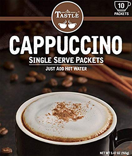 Book Cover Cafe Tastle Single Serve Coffee, Cappuccino, 120 Count