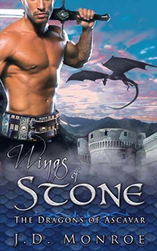 Book Cover Wings of Stone (The Dragons of Ascavar Book 1)
