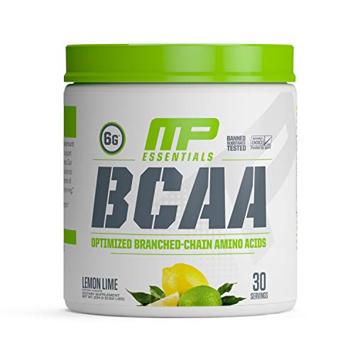 Book Cover MP Essentials BCAA Powder, 6 Grams of BCAA Amino Acids, Post-Workout Recovery Drink for Muscle Recovery and Muscle Building, Valine Powder, BCCA Post-Workout, Lemon Lime, 30 Servings