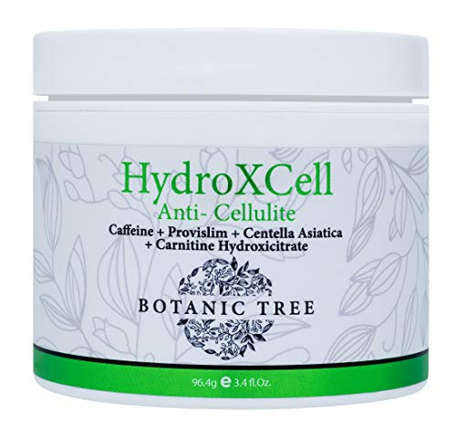 Book Cover HydroXCell Anti Cellulite Cream Botanic Tree-Decrease Cellulite in 92% of Customers After 2 Months-Proven Results-100% Organic Extract-Cellulite Cream Remover w/Caffeine,Centella Asiatica,and Gingko.( Packaging may vary)