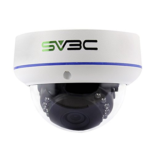 Book Cover SV3C Security Camera, Full HD 1080P POE(Power Over Ethernet) IP Dome CCTV Camera Indoor/Outdoor, IP66 Waterproof, Motion Detection Alarm, 20Meter Night Visionã€Upgraded Series A ã€‘