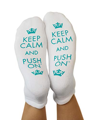 Book Cover Kindred Bravely Labor and Delivery Inspirational Fun Non Skid Push Socks for Maternity