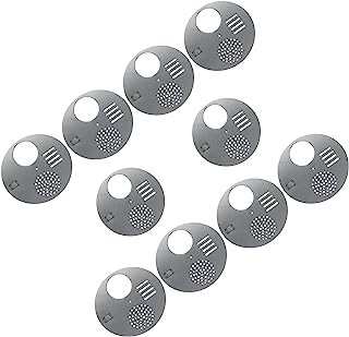 Book Cover WEICHUAN 6PCS Bee Hive Nuc Box Entrance Gates, Entrance Disc (Diameter:12.5CM) - Beekeeping Equipment Beehive Tool Beekeeper Tool