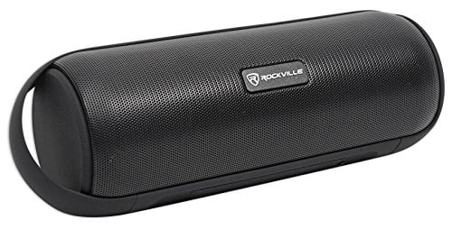 Book Cover Rockville RPB25 40 Watt Portable/Outdoor Bluetooth Speaker w/USB+SD+Aux In+FM, Black, Small