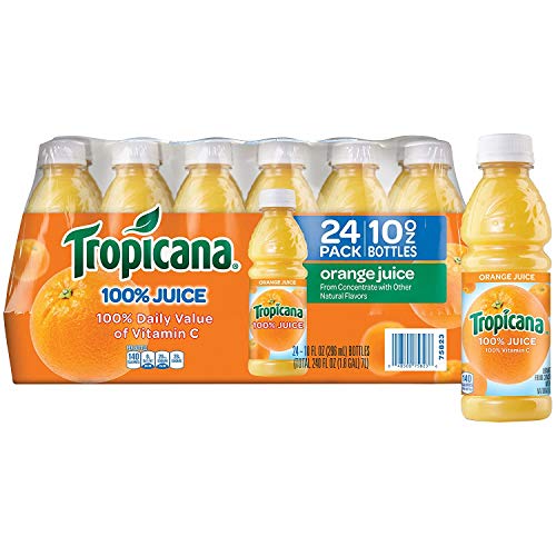 Book Cover Tropicana 100% Orange Juice, 24 pk./10 fl. oz.