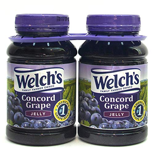 Book Cover Welchs Concord Grape Jelly, 30 Ounce (Pack of 3)
