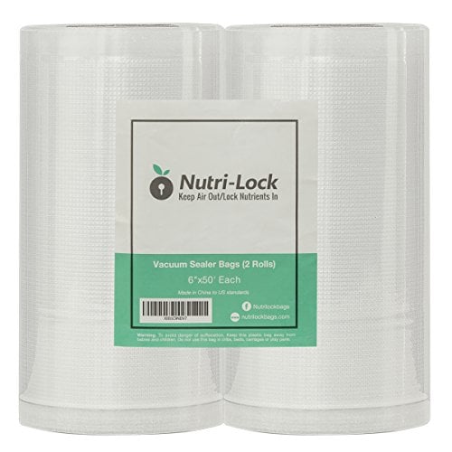 Book Cover Nutri-Lock Vacuum Sealer Bags, Set of 2 6