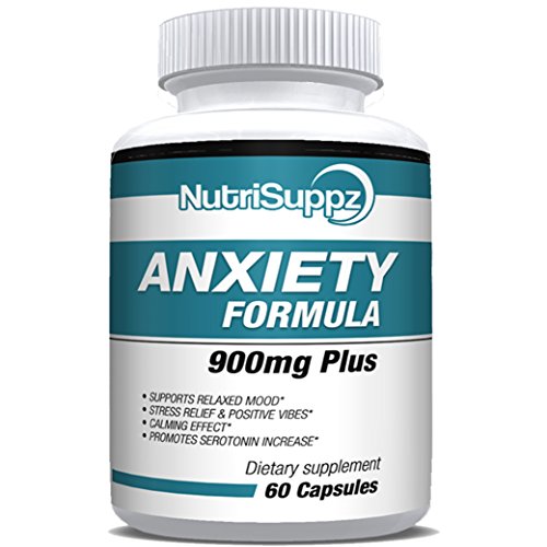 Book Cover Nutrisuppz Formula 900mg With Gaba, L-Theanine, 5-HTP, Ashwagandha, Chamomile, 60 Caps