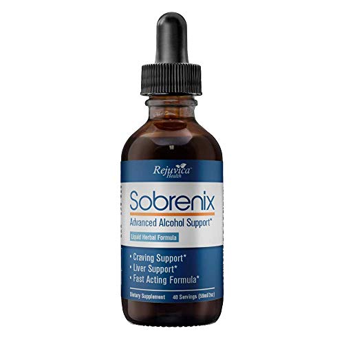 Book Cover Sobrenix - Anti-Alcohol & Alcohol Support Supplement - All-Natural Liquid Formula for 2X Absorption - Kudzu, Milk Thistle, B Vitamins and More