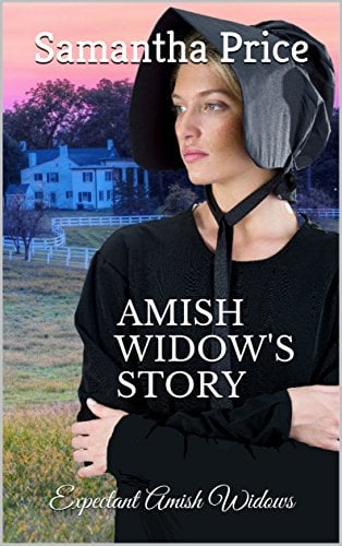 Book Cover Amish Widow's Story: Amish Romance (Expectant Amish Widows Book 14)
