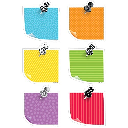 Book Cover Creative Teaching Press Bold & Bright Sticky Notes Cut Outs 6