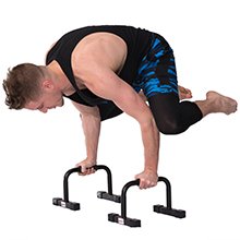 Book Cover Juperbsky Push Up Stands Bars Parallettes Set for Workout Exercise, 12