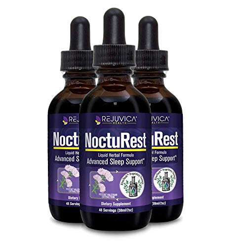 Book Cover NoctuRest - Fast, Advanced Sleep Supplement - All-Natural Liquid Formula for 2X Absorption - Melatonin, Magnesium, Chamomile and More