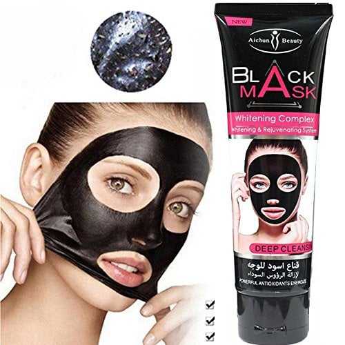 Book Cover DDLBiz Black Mud Deep Cleansing Purifying Peel Off Facail Face Mask Remove Blackhead Facial Mask