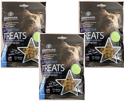 Book Cover STARMARK (3 Pack) Interactive Treat USA for Dogs