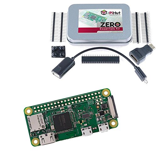 Book Cover Raspberry Pi Zero W (Wireless) & Zero Essentials Kit