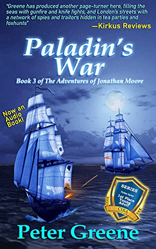 Book Cover Paladin's War: Book 3 of The Adventures of Jonathan Moore