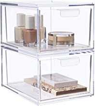 Book Cover STORi Audrey Stackable Cosmetic Organizer Drawers 4-1/2