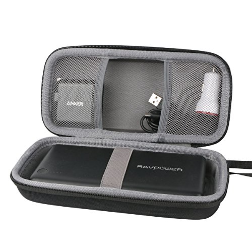 Book Cover Hard Travel Case for RAVPower 26800 Battery Pack 26800mAh Portable Charger by co2crea (Case for Battery)