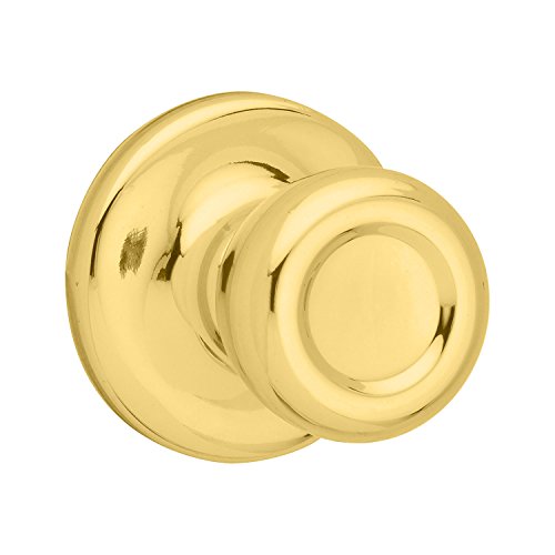 Book Cover Kwikset 92001-519 Mobile Home Hall & Closet Door Knob in Polished Brass