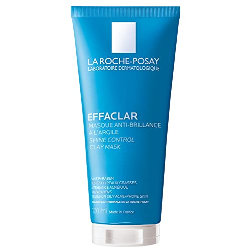 Book Cover La Roche-Posay Effaclar Clarifying Clay Face Mask for Oily Skin, Unclogs Pores and Controls Shine Without Over-Drying, 3.38 Fl Oz (Pack of 1)