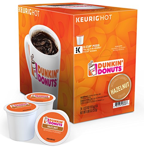 Book Cover Dunkin' Donuts Hazelnut K-Cups (96 Count)