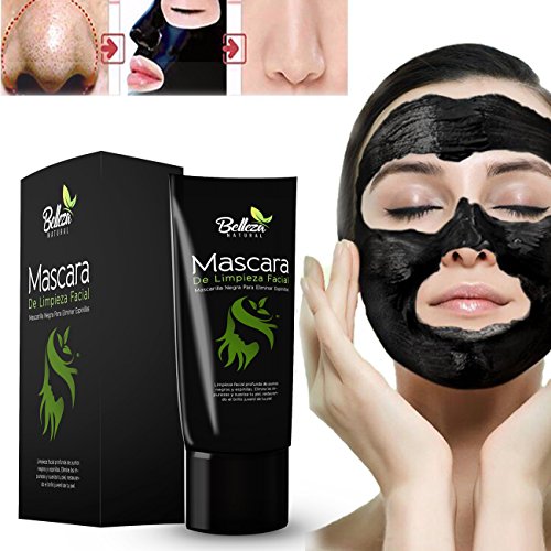 Book Cover Mascara De Limpieza Facial Profunda Para Eliminar Espinillas - Mascarilla Negra De Purificacion Facial - Mascara De Barro Para La Cara