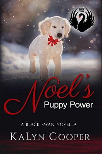 Book Cover Noel's Puppy Power: A Sweet Christmas Black Swan Novella