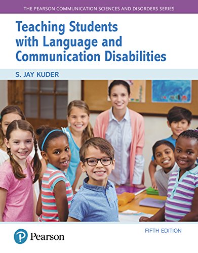 Book Cover Teaching Students with Language and Communication Disabilities (The Pearson Communication Sciences and Disorders Series)