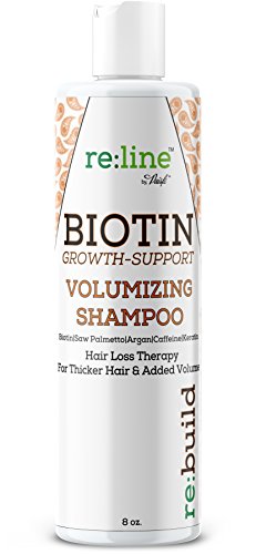 Book Cover Biotin Hair Loss Shampoo - Volume Shampoo For Hair Growth ALL NATURAL Thickening For Thinning Hair Volumizing Treatment For Men & For Women + Caffeine For Fine Hair Sulfate Free For Color Treated Hair