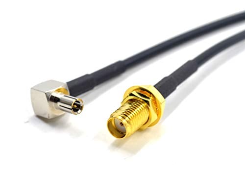 Book Cover External Antenna Adapter Cable Pigtail SMA Female Hole to TS9 Male for USB Modems & MiFi Hotspots (340U Beam, AC815S Unite, U620L,6620L, 7730L, AC791L, Zing 771S MF861 Velocity 340U Beam, AC815S
