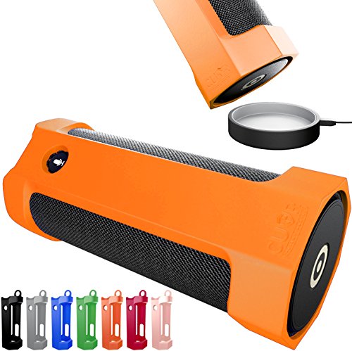 Book Cover Amazon Tap Case Sling Cover by Cuvr | Easy to Dock and Anti Roll Accessories (Tangerine)