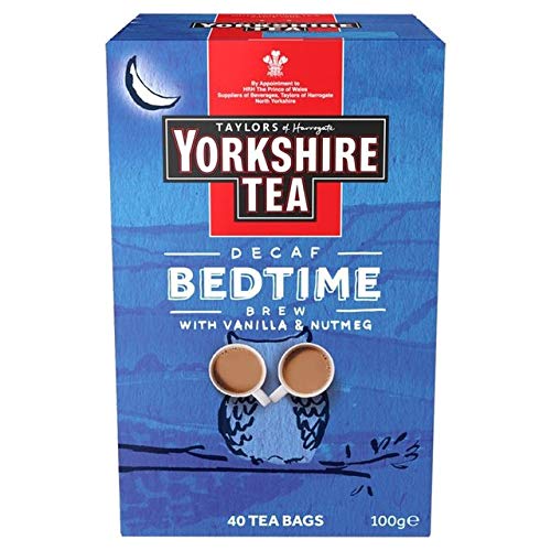 Book Cover Taylors of Harrogate Yorkshire Tea Bedtime Brew 40 tea bags, 100g