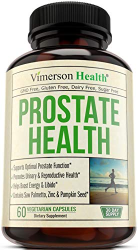 Book Cover Saw Palmetto Supplement For Prostate Health. Berries Extract, Pumpkin Seed. Promotes Healthy Urinary Flow and Bladder Function. May Help Prevent Acne and Hair Loss. DHT Blocker. 30 Vegetarian capsules