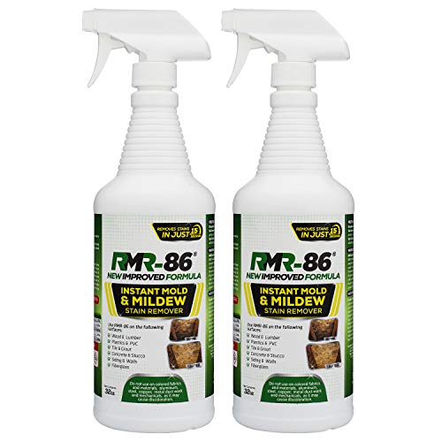 Book Cover RMR-86 Instant Mold Stain and Mildew Stain Remover (32 Ounce) 2 Pack