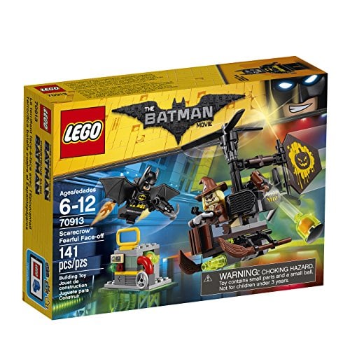 Book Cover LEGO Batman Movie Scarecrow Fearful Face-Off 70913 Building Kit