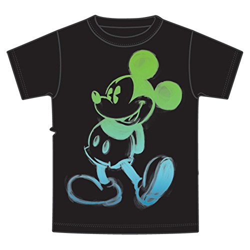 Book Cover Disney Mickey Mouse Boys Glow T Shirt (8)