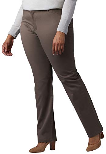 Book Cover LEE Women's Plus Size Relaxed Fit All Day Straight Leg Pant