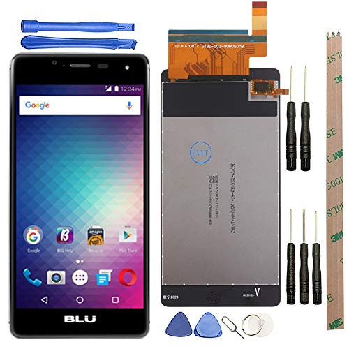 Book Cover HYYT Replacement Parts For BLU R1 HD R0031UU R0011UU R0030UU LCD Touch Screen Digitizer Assembly LCD Screen Broken Screen with Small Kits