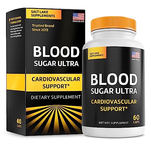 Book Cover SALT LAKE SUPPLEMENTS SLS Blood Sugar Ultra - All-Natural Support to Boost Immune System & Cardiovascular Health
