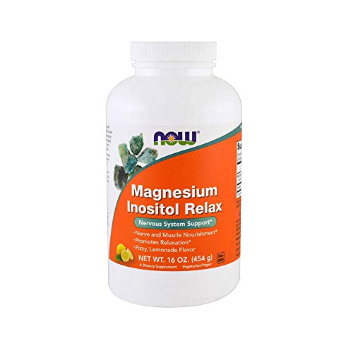 Book Cover NOW® Magnesium Inositol Relax Powder, 16 oz.