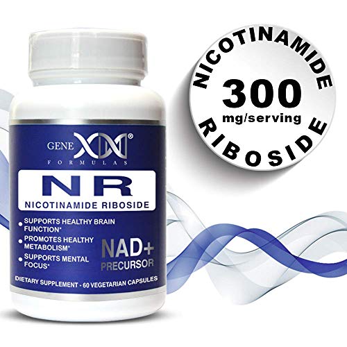 Book Cover Nicotinamide Riboside 300mg Serving - NAD+ Anti Aging DNA Repair (NR) Supplement (30-Day Supply)