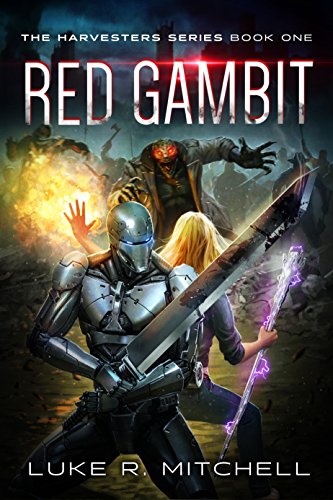 Book Cover Red Gambit: A Paranormal Sci-fi Adventure (The Harvesters Series Book 1)