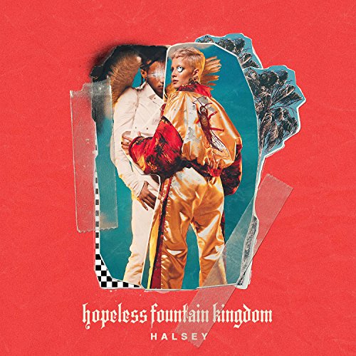 Book Cover hopeless fountain kingdom [LP][Clear w/teal splatter]