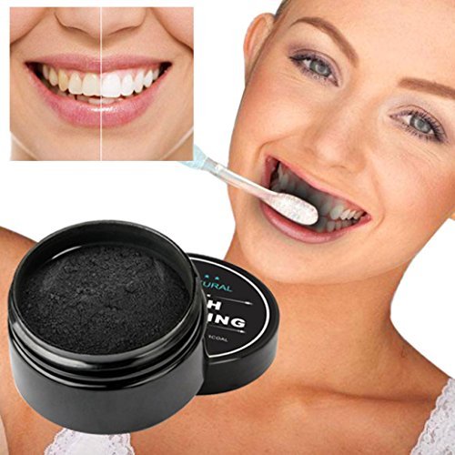 Book Cover SMTSMT 2018 Teeth Whitening Powder Natural Organic Activated Charcoal Bamboo Toothpaste