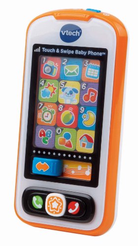 Book Cover VTech Touch and Swipe Baby Phone (Frustration Free Packaging), Orange