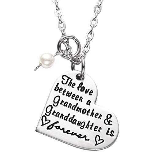 Book Cover LParkin The Love Between Grandmother and Granddaughter is Forever Necklace